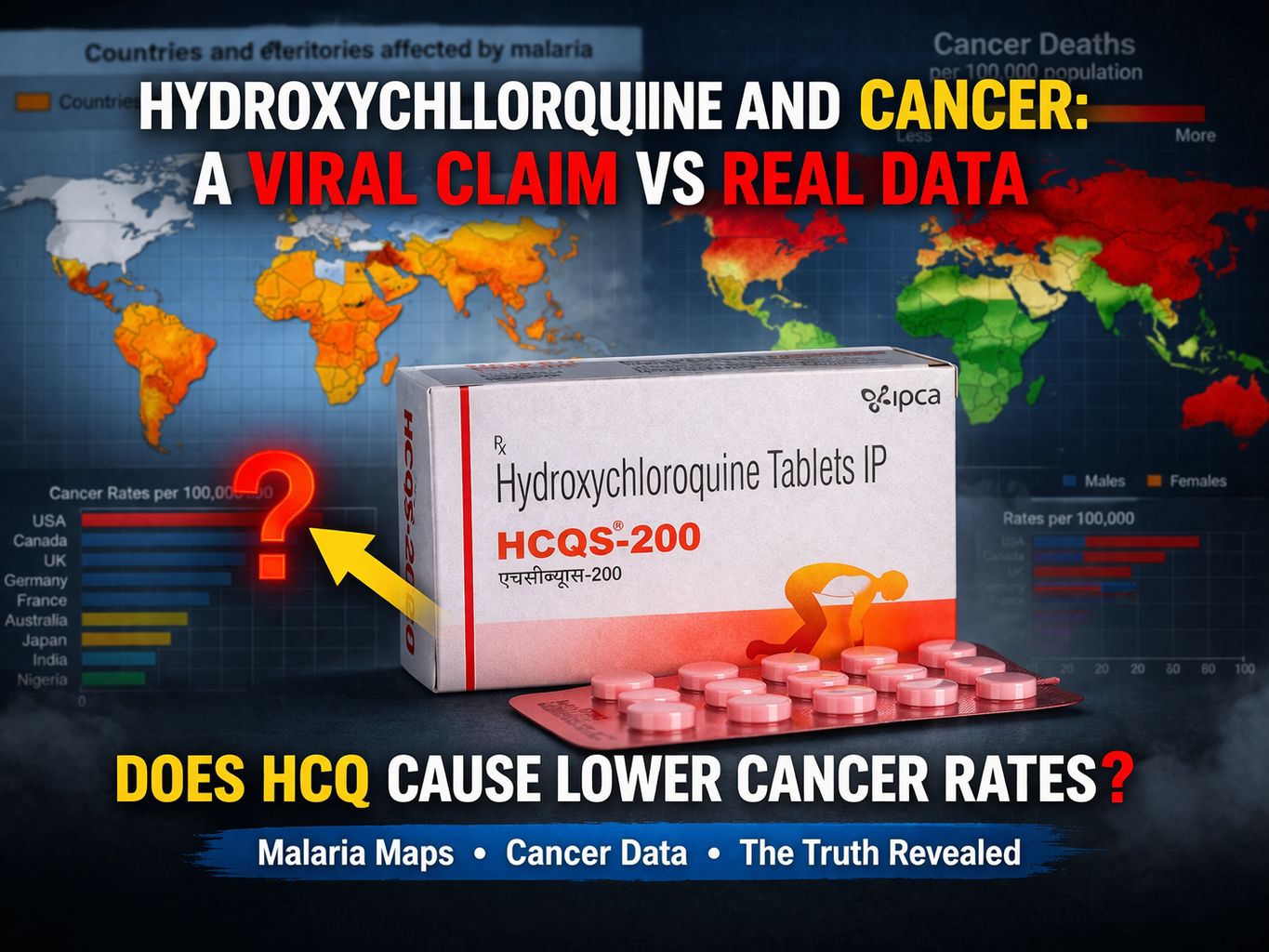 Hydroxychloroquine and Cancer: A Viral Claim vs Real Data