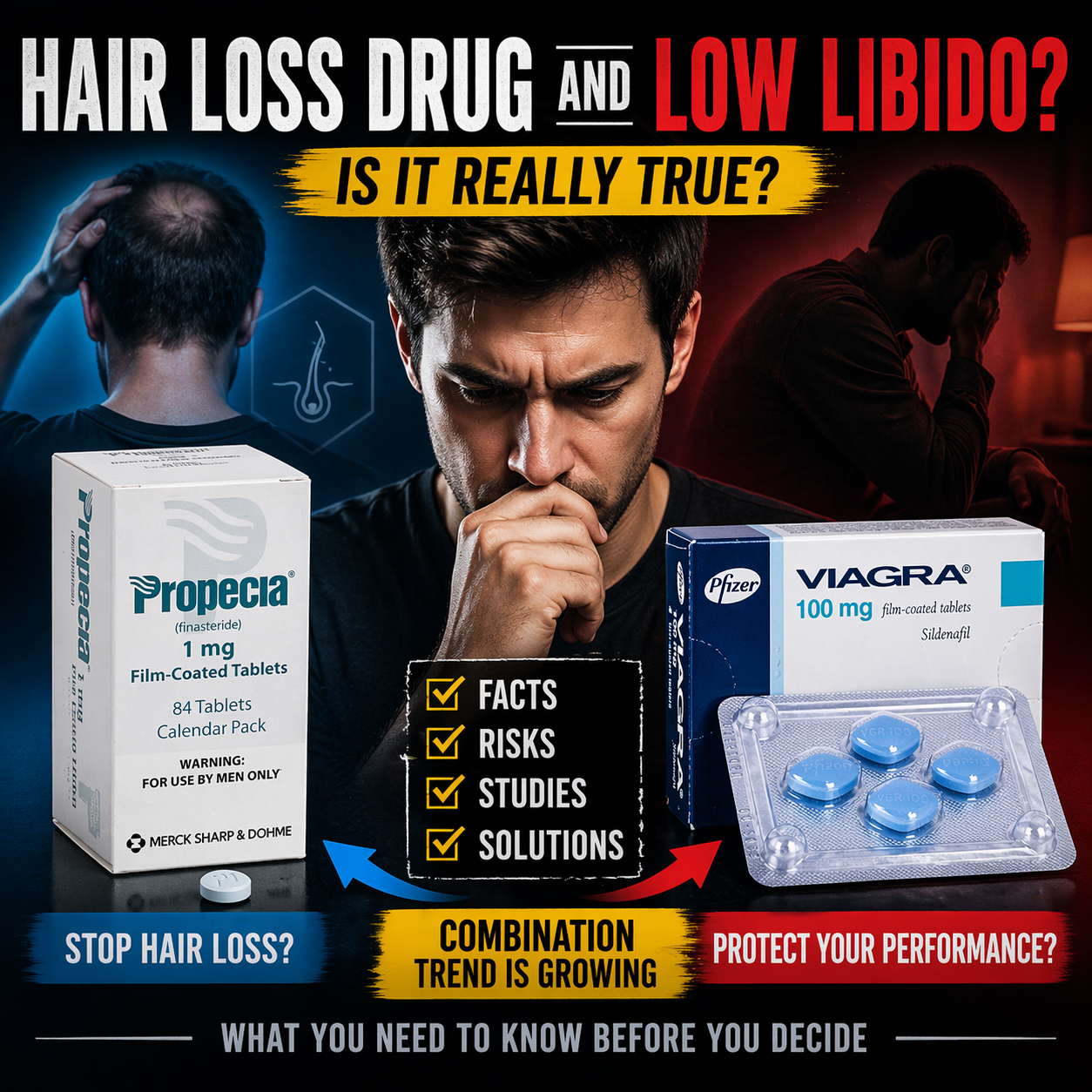 Hair Loss Medication and Low Libido: Is It Really True?