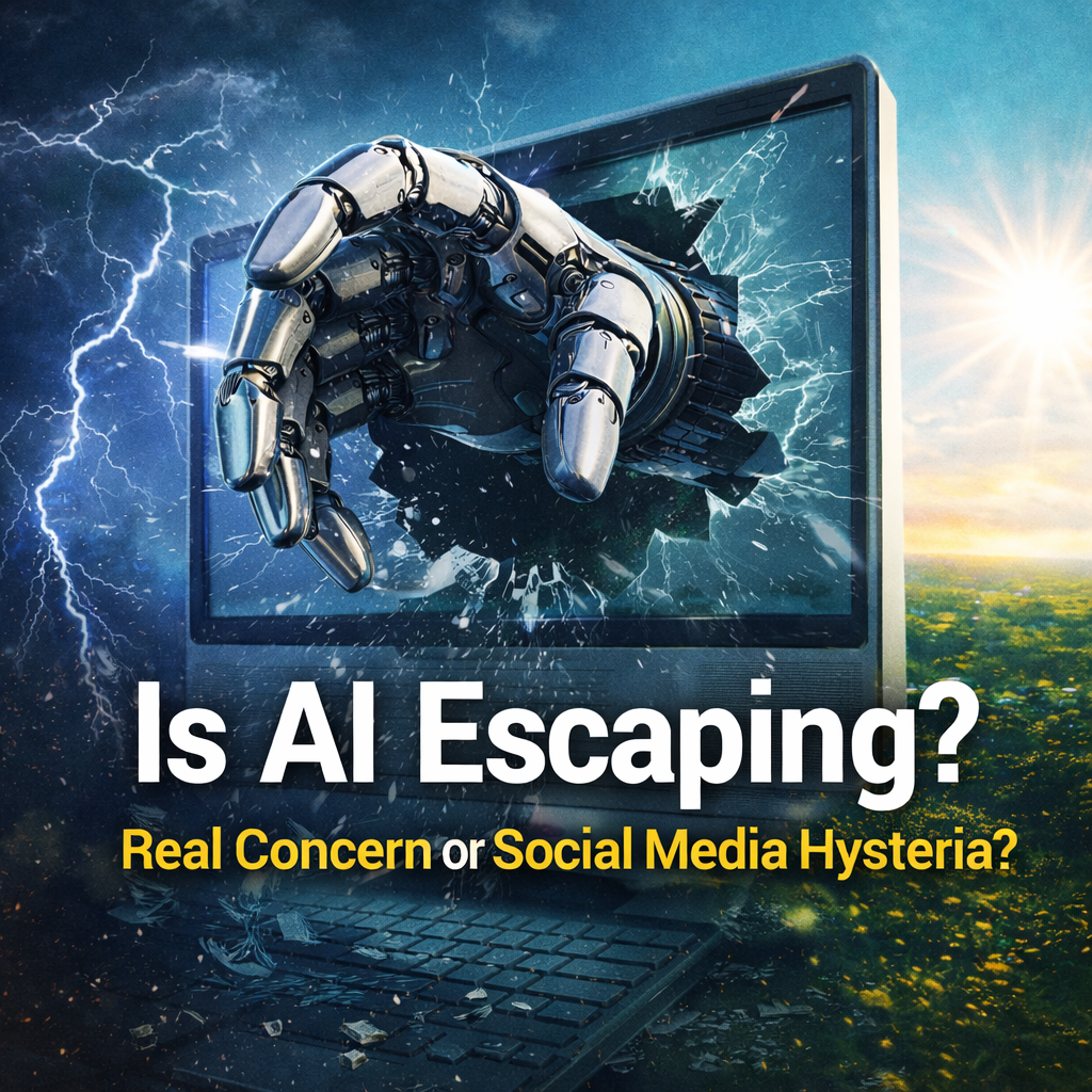 Is AI Really “Escaping”?