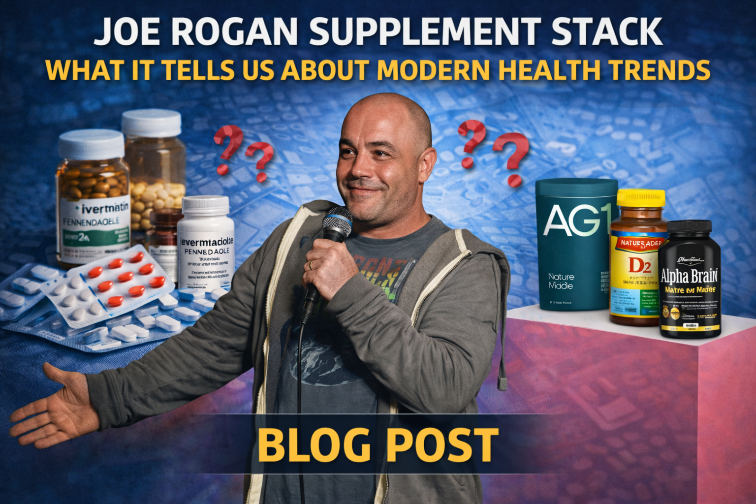 Joe Rogan Supplement Stack: What It Actually Tells Us About Modern Health Trends