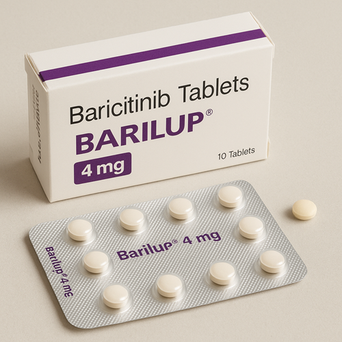 Barilup 4mg package and packaging box close-up image