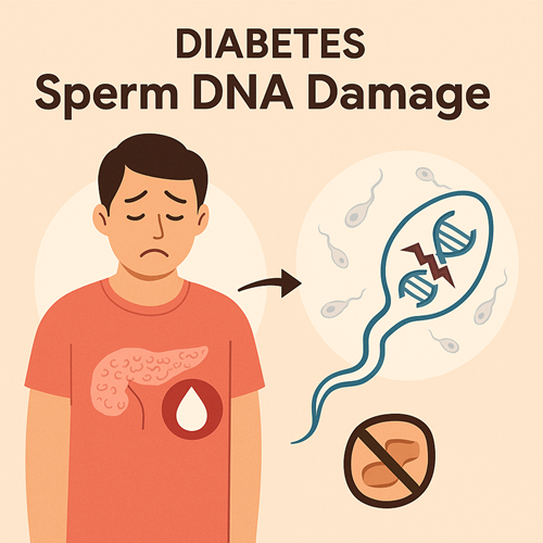 Diabetes-linked sperm DNA damage in men