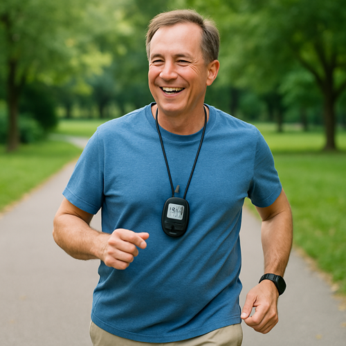 A patient with stabilized blood sugar enjoying an active lifestyle after taking Forxiga 5