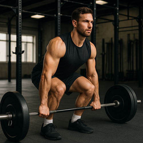 Weightlifting routine for improving male stamina and strength