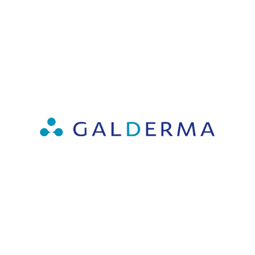 Galderma Laboratories logo – manufacturer of Adapalene, Benzoyl Peroxide, Epiduo, and Triluma topical formulations for acne and pigmentation care