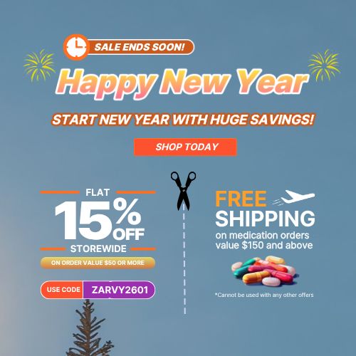 Happy New Year Sale: Flat 15% OFF