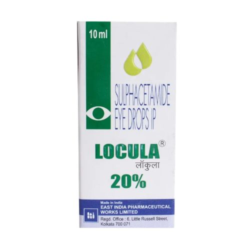 Sulphacetamide Eye Drops IP 20 percent box front
