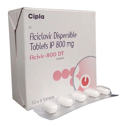 Acivir 800 DT - 50 Tablets
