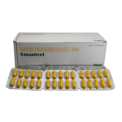 Amantrel 100 300 capsules front box packaging
