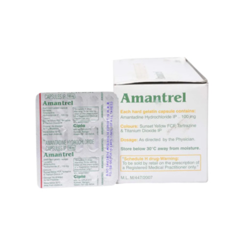 Amantrel 100 300 capsules back side packaging
