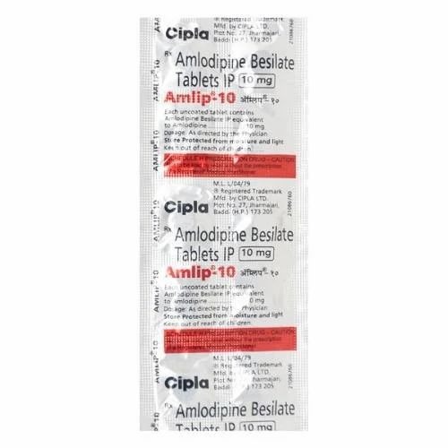 Amlip 10 200 Tablets blister strip close-up