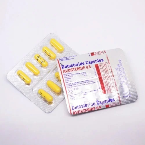 Avosteride 0.5mg blister strip with capsules