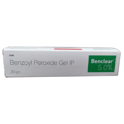 Benclear 5% Gel 20gm tube with outer carton