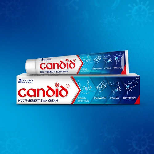 Candid Cream 30g tube with outer carton