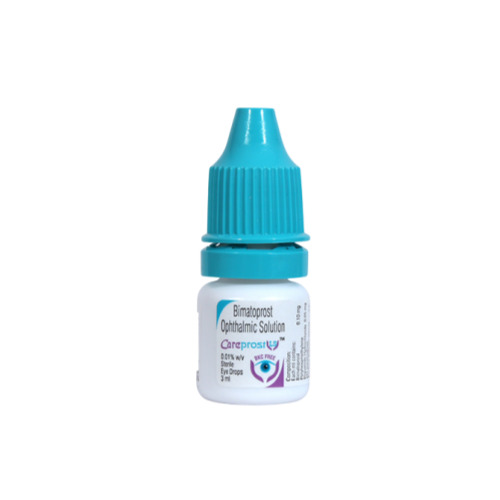 Careprost LS 3ml eye drop bottle only, close-up