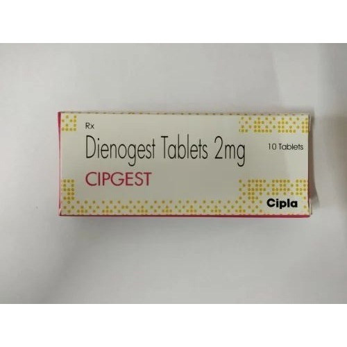 Dinomac 10 tablets branded box and blister dienogest endometriosis medicine online pharmacy