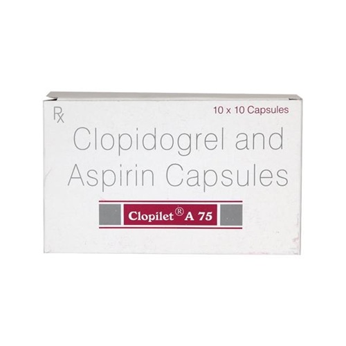 Clopilet-A 75 - 100 Capsules
