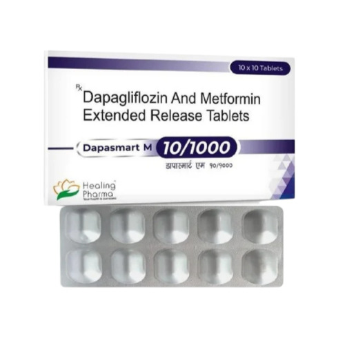 Dapasmart M 10/1000mg blister strip with tablets