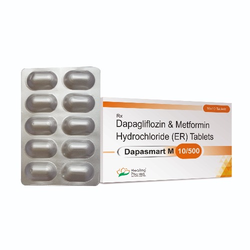 Dapasmart M 10/500mg - 100 Tablets