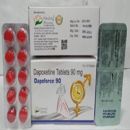 Dapoforce 90 100 tablets back side packaging