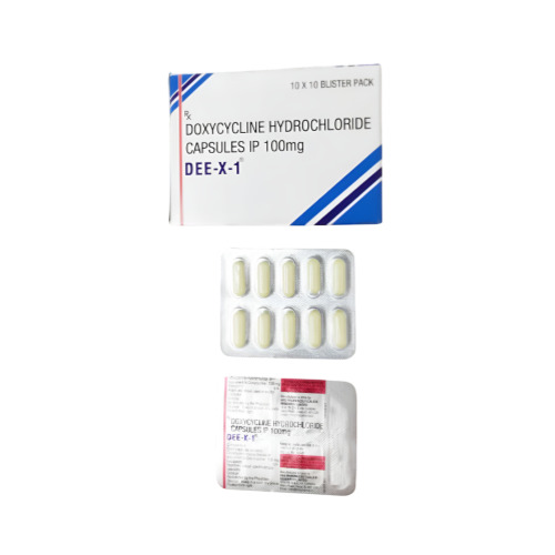 Dee-X-1 tablets box with multiple blister strips