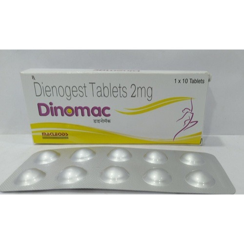 Dinomac 10 tablets blister pack with box dienogest hormone therapy online pharmacy