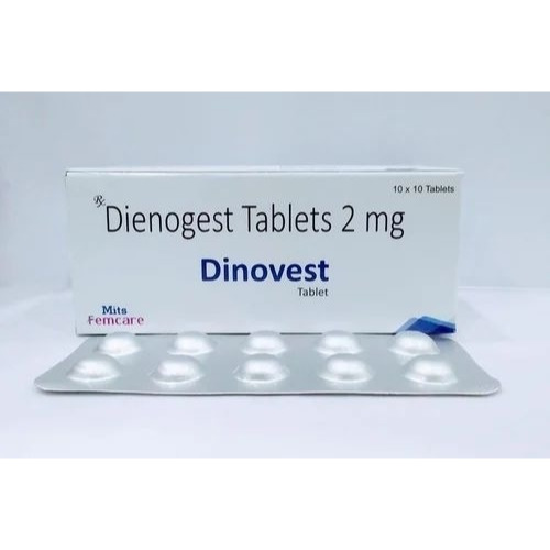 Dinoret tablets box and blister pack endometriosis treatment medicine online pharmacy