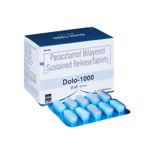 Dolo 1000 - 50 Tablets