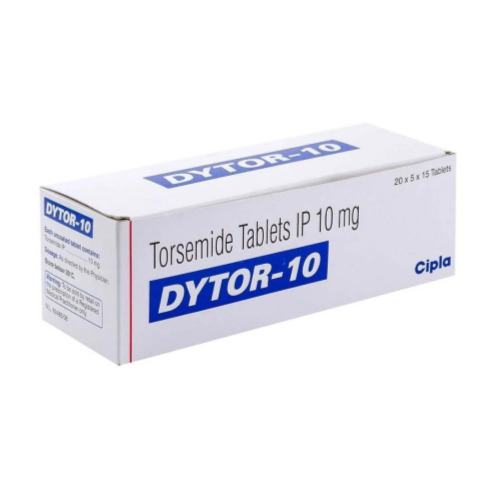 Dytor 10mg tablets 1500 count Cipla outer carton and blister packs