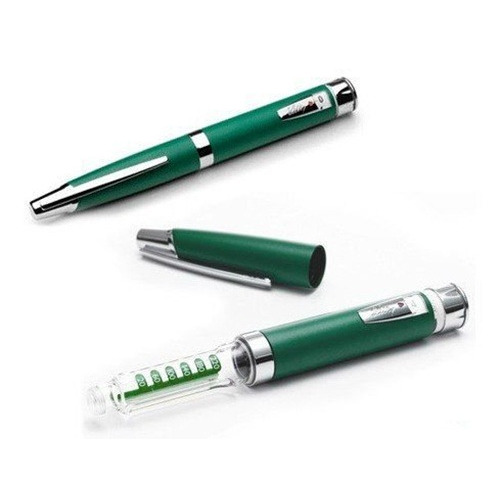 Eli Lilly HumaPen Luxura HD reusable insulin injection pen close up diabetes treatment device online pharmacy