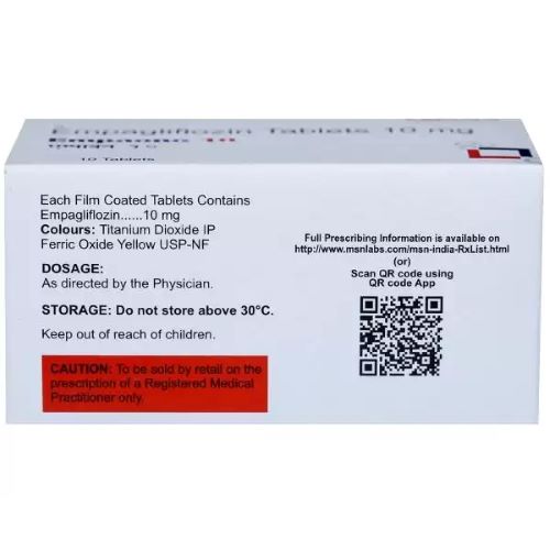Empaone 10 blister strip with tablets