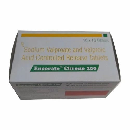 Encorate Chrono 200 100 Tablets box with outer carton