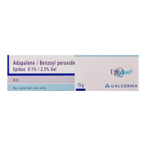 Epiduo Gel 15gm tube with outer carton