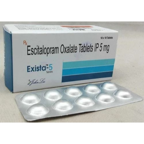 Exista 5 100 Tablets blister strip close-up