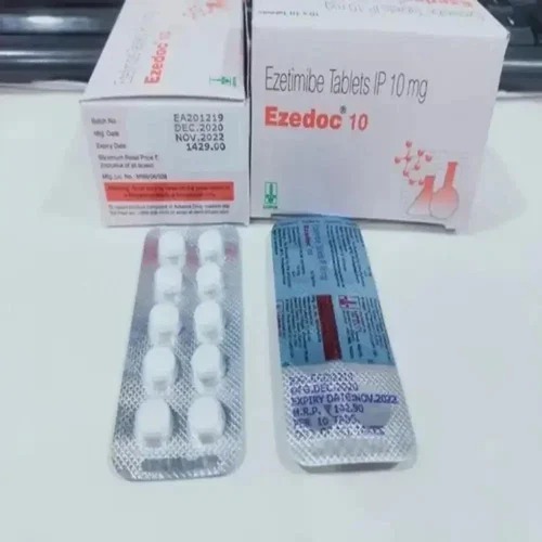 Ezedoc 10 100 tablets back side packaging