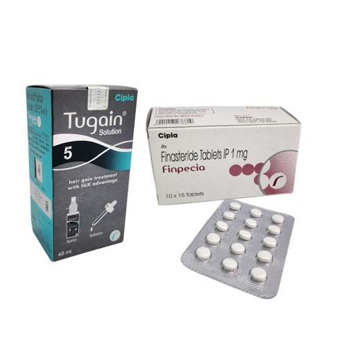 Finpecia 1mg + Tugain 5%