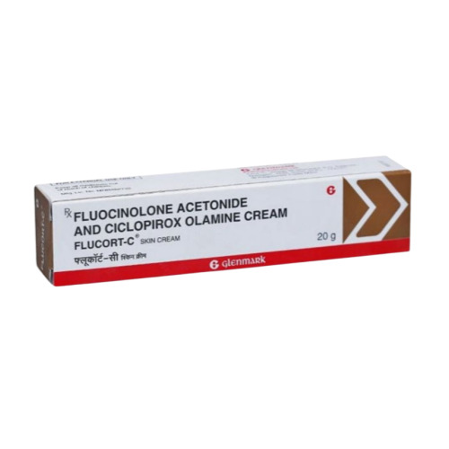 Flucort-C Skin Cream 20gm tube close-up