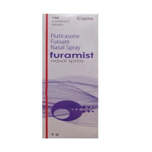 Furamist Nasal Spray rectangular box side view