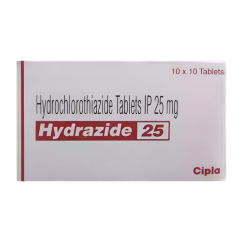 Cipla Hydrazide 25 hydrochlorothiazide tablets 100 pack medicine