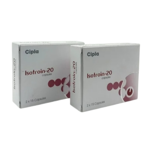 Isotroin 20mg multiple box packaging