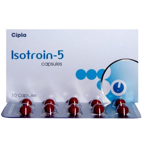 Isotroin 5mg - 10 Capsules