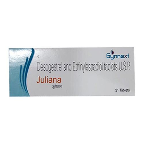 Juliana 21 tablets branded box packaging drospirenone ethinyl estradiol combined oral contraceptive online pharmacy
