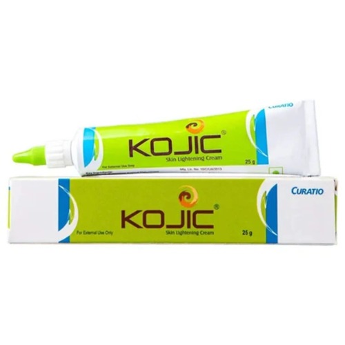 Kojic Skin Lightening Cream 25gm tube with box packaging
