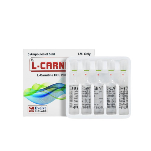 L-Carnibol Injection 2000mg - 5 Ampoules Of 1ml