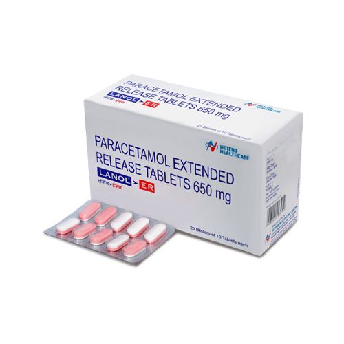 Lanol ER 650 - 200 Tablets