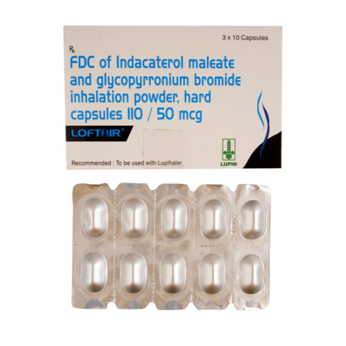 Loftair inhalation powder hard capsules 30 count with inhaler kit