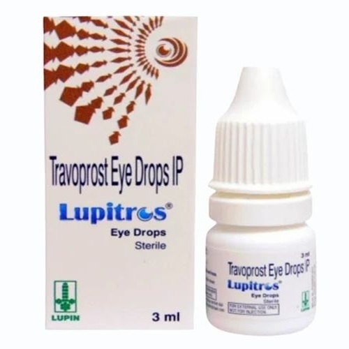 Lupitros Eye Drops 3ml front box packaging