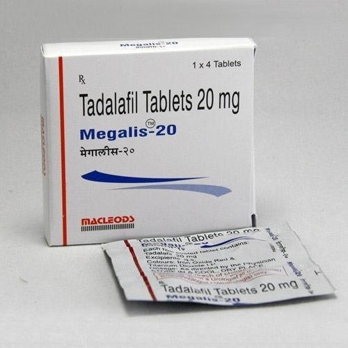 Megalis 20 - 4 Tablets