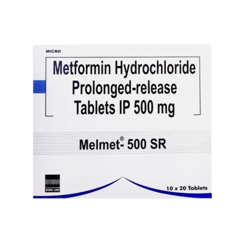 Melmet 500 SR - 200 Tablets