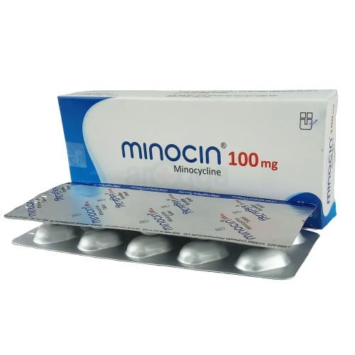 Minocin 100mg - 12 Tablets